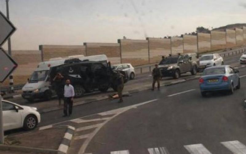بالصور: أصيب المنفذ.. إصابة 5 مستوطنين بمادة حارقة ببيت لحم
