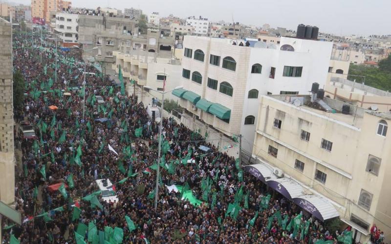 صور: مسيرة حماس الحاشدة شمال القطاع