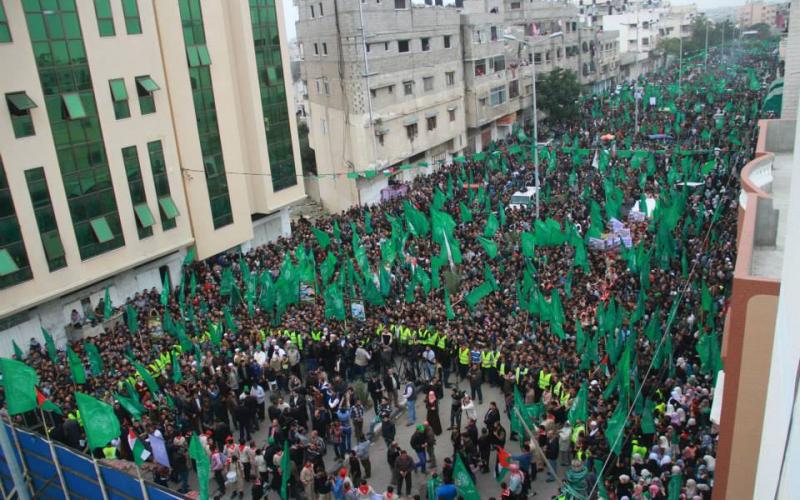 صور: مسيرة حماس الحاشدة شمال القطاع