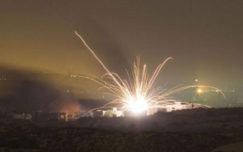 صورة: إصابة مواطن بانفجار غامض غرب غزة