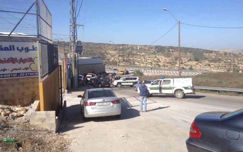 صور: اصابة عضو مقاومة الجدار في بيت جالا واحتجاز اسعاف بالخليل