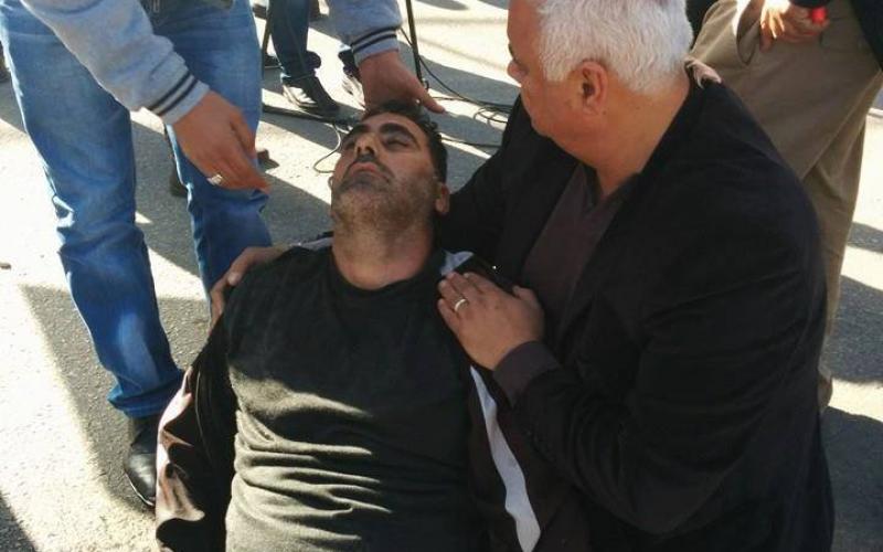 صور: اصابة عضو مقاومة الجدار في بيت جالا واحتجاز اسعاف بالخليل
