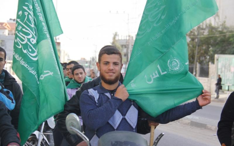 صور:مسيرة "دراجات" احتفالًا بالانطلاقة برفح