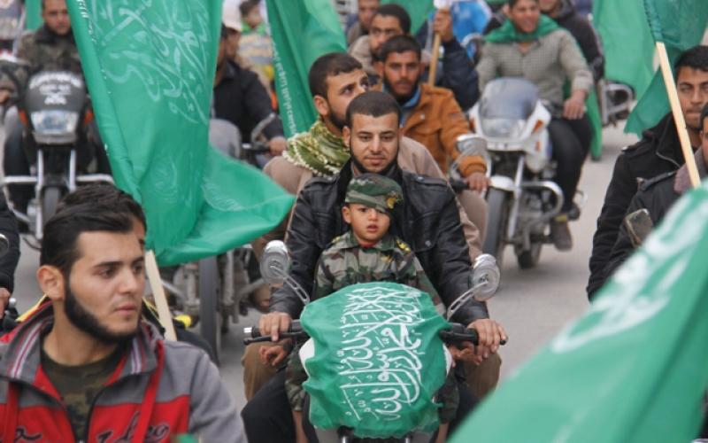 صور:مسيرة "دراجات" احتفالًا بالانطلاقة برفح