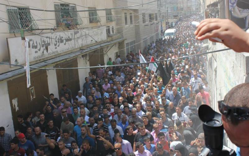 صور: الآلاف يشيعون الشهيد عدوان‏
