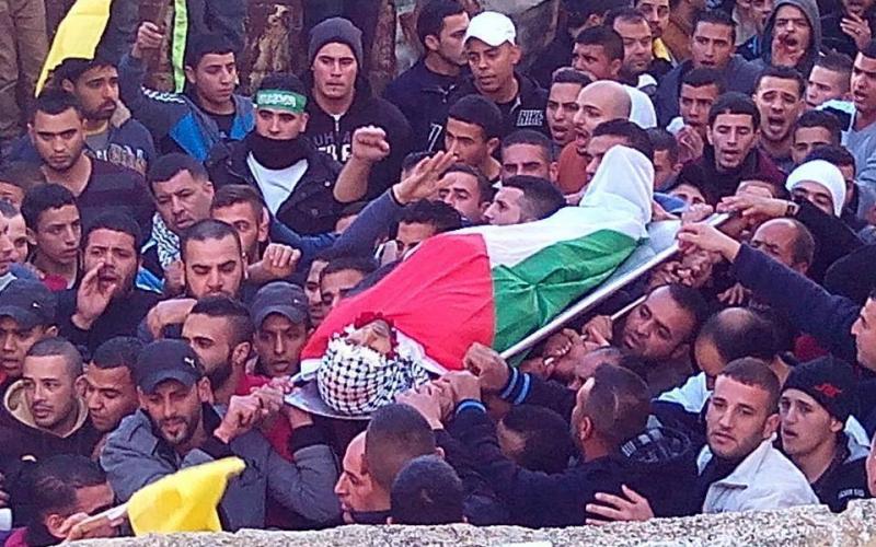 صور: الآلاف يشيعون الشهيد عدوان‏