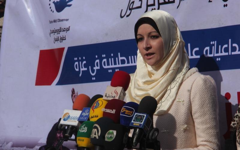 صور: وقفة تندد بانتهاكات الاحتلال ضد المرأة