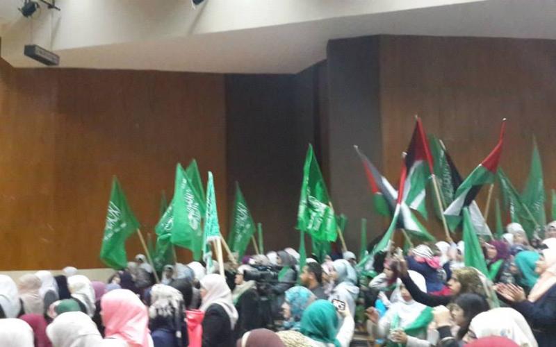 صور: مهرجان ومسيرة الكتلة في جامعة بيرزيت