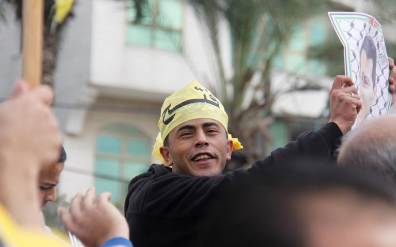 صور: فتحاويو غزة يتظاهرون للمطالبة بإصلاح حركتهم