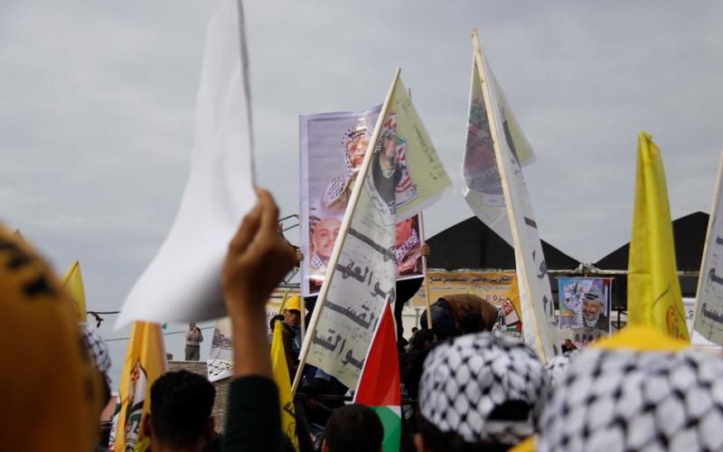 صور: فتحاويو غزة يتظاهرون للمطالبة بإصلاح حركتهم