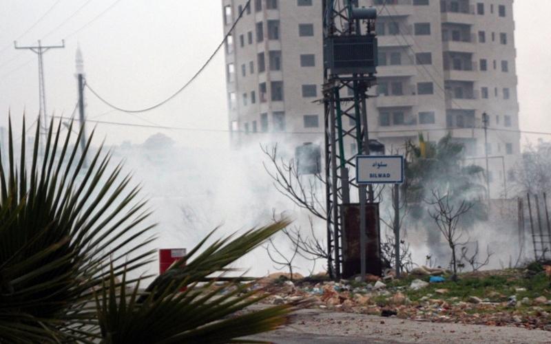 صور: إصابات خلال مواجهات في "سلواد"