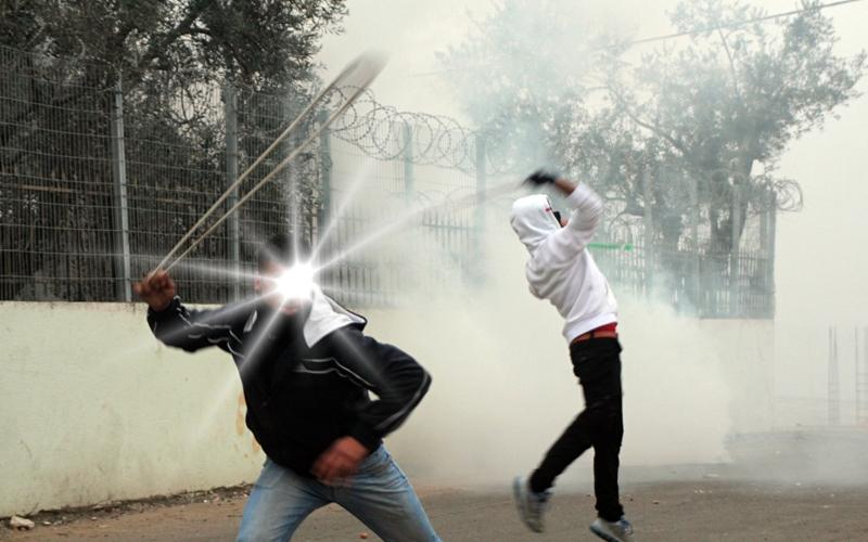 صور: إصابات خلال مواجهات في "سلواد"