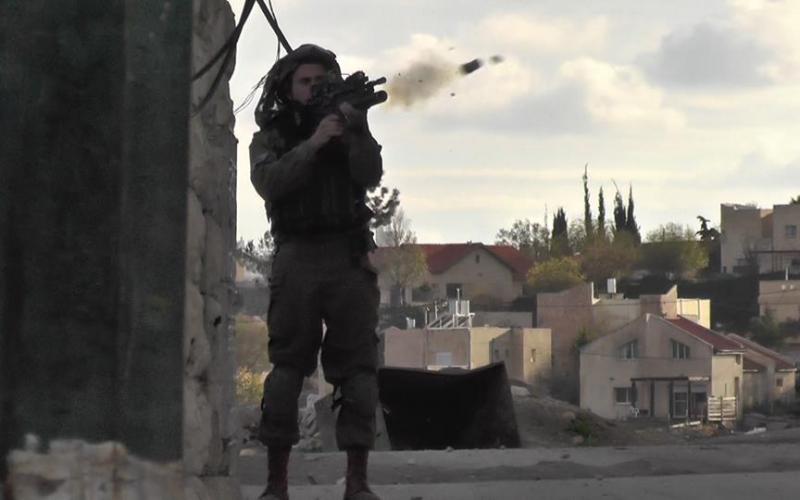 صور: مواجهات في منطقة "الظهر" بالخليل