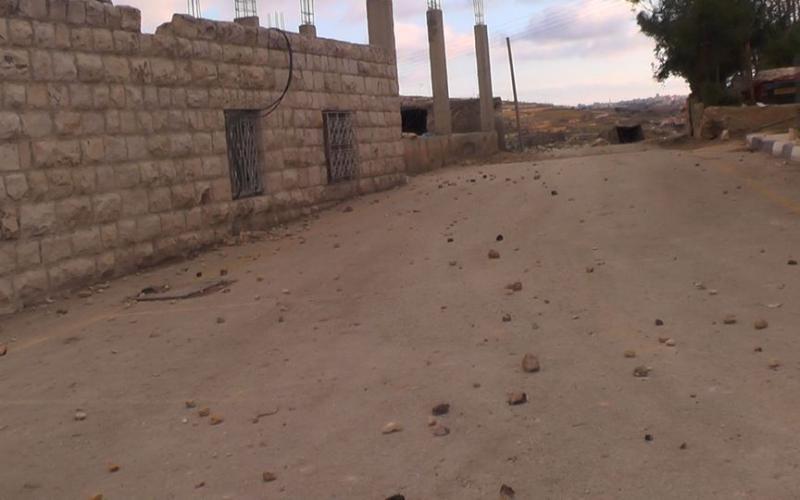 صور: مواجهات في منطقة "الظهر" بالخليل