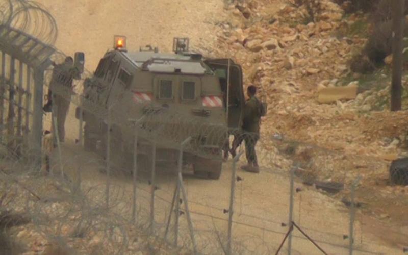 صور: مواجهات في منطقة "الظهر" بالخليل