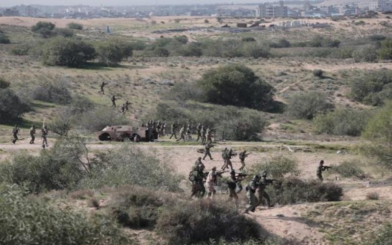 صور: مناورة للأمن الوطني تحاكي اقتحام موقع للعدو
