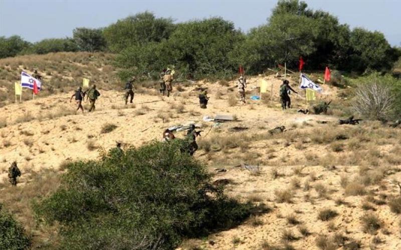 صور: مناورة للأمن الوطني تحاكي اقتحام موقع للعدو