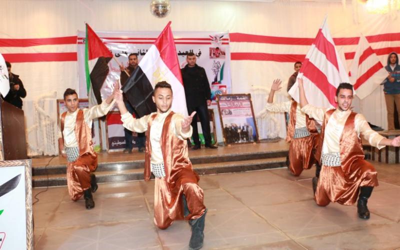 صور:  "شباب الزمالك" الفلسطيني يحتفل بانطلاقته الثانية