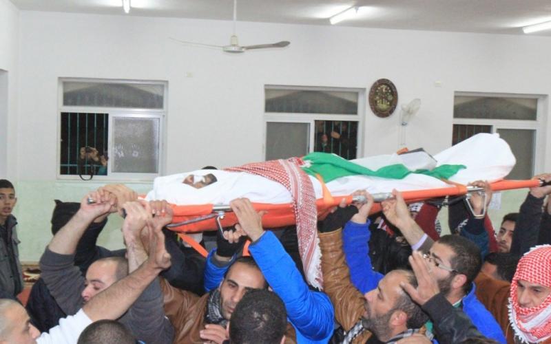 صور: تشييع جثمان الشهيدين "أبو جمل"