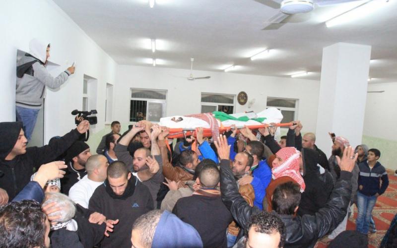 صور: تشييع جثمان الشهيدين "أبو جمل"