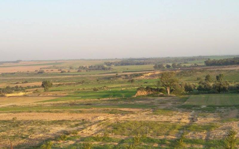 صور: الحدود الشرقية لمنطقة الوسطى بالقطاع