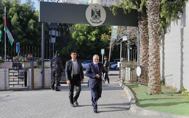 صور: اجتماع حكومة التوافق في غزة