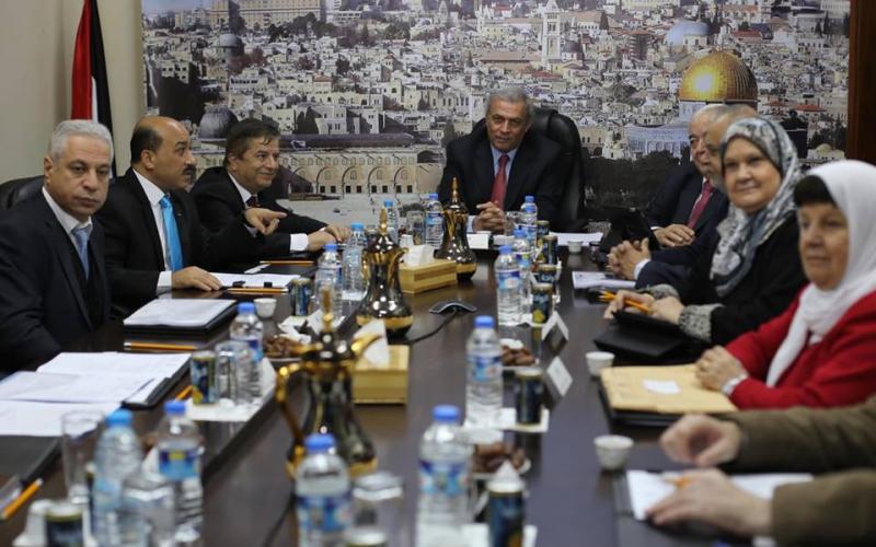 صور: اجتماع حكومة التوافق في غزة