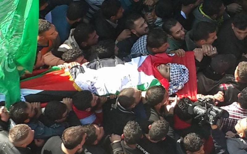 صور: جنازة الشهيد دويكات بنابلس‏