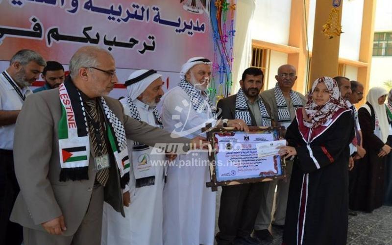 بالصور: ثابت: تعليم غزة تمكن من إدارة العام الدراسي رغم الصعاب