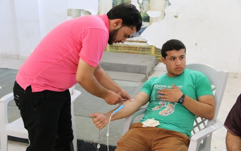 بالصور:خانيونس تتضامن مع  مخيم "عين الحلوة"