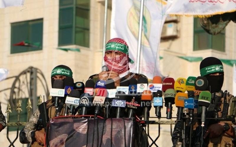 بالصور: القسام تفتتح نصباً تذكارياً بميناء غزة