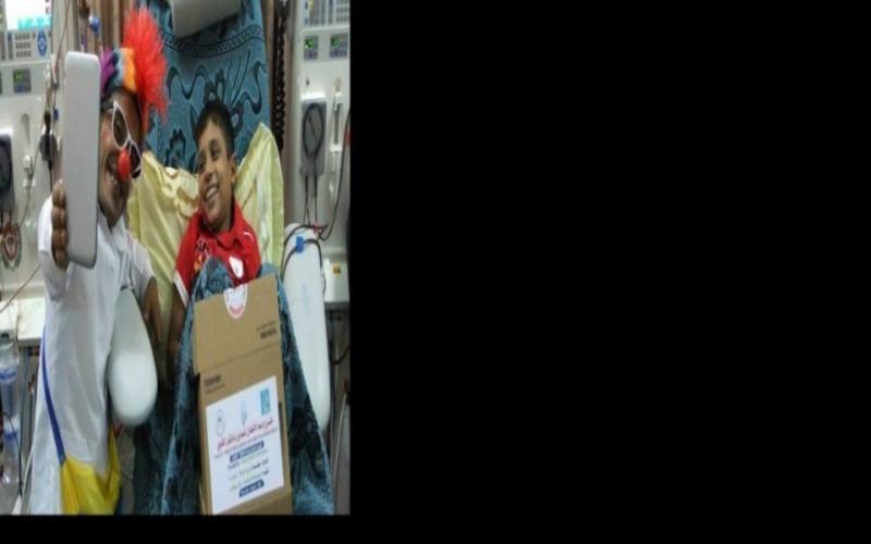 أجهزة تابلت للأطفال المرضى بالرنتيسي 