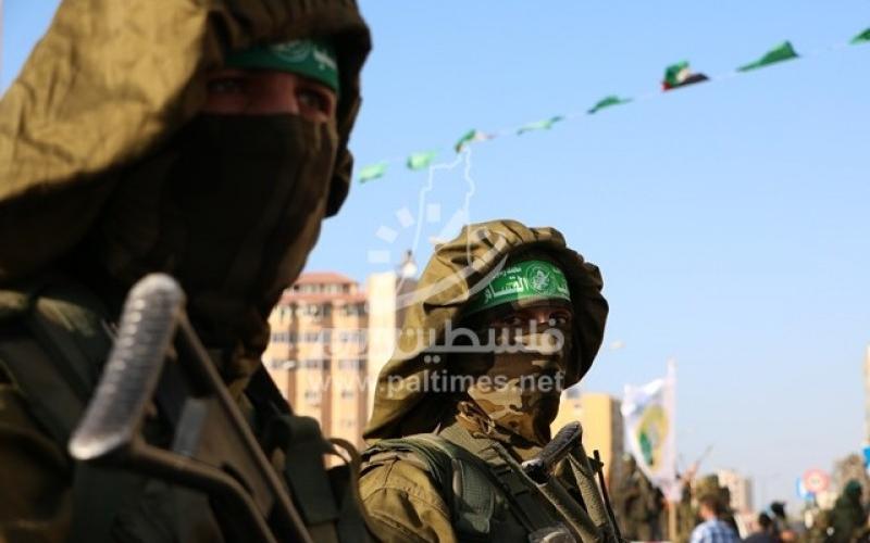 بالصور: القسام تفتتح نصباً تذكارياً بميناء غزة