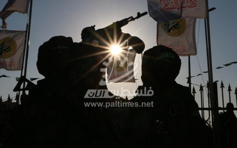 بالصور: القسام تفتتح نصباً تذكارياً بميناء غزة