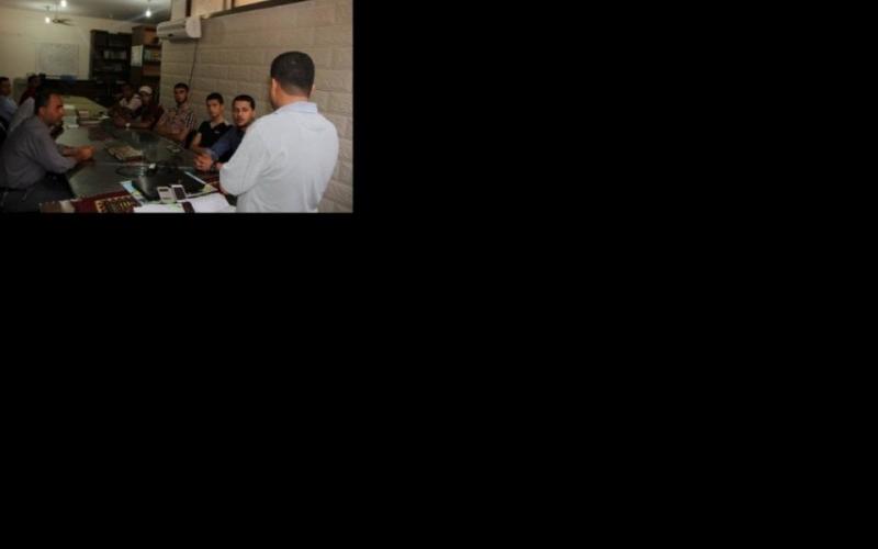 بالصور: حماس بدير البلح تختتم دورة في التحرير الصحفي