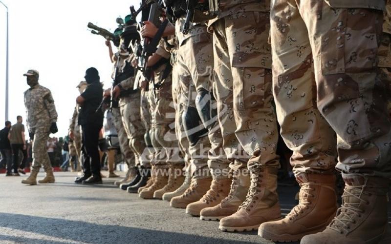 بالصور: القسام تفتتح نصباً تذكارياً بميناء غزة