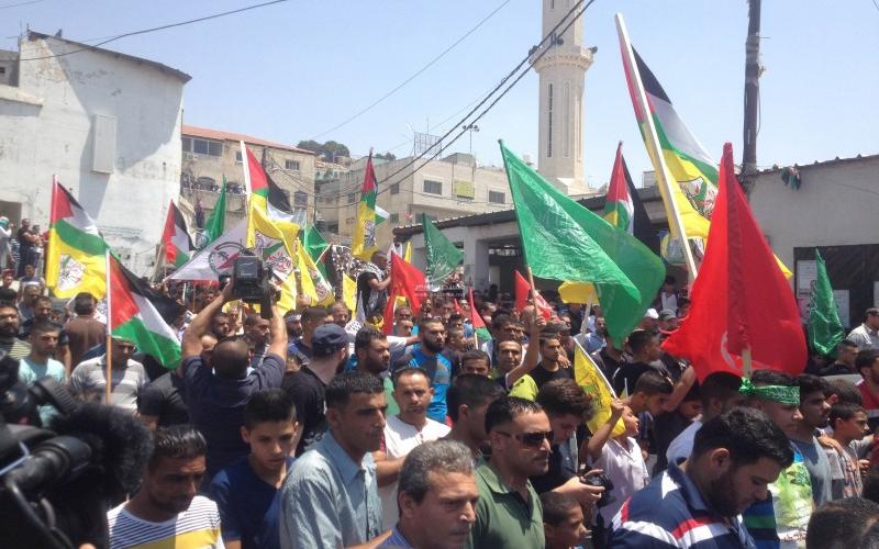 بالصور: المئات يشيّعون الشهيد الخالدي برام الله