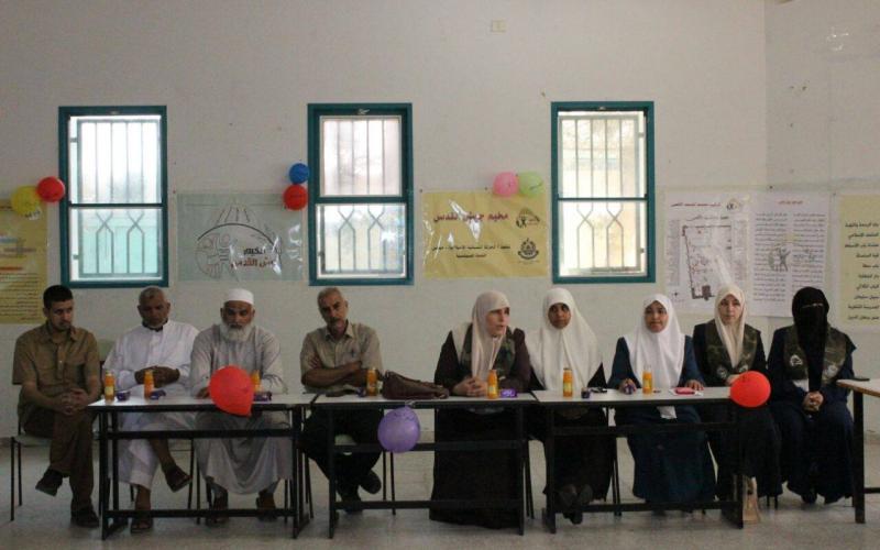 بالصور: الحركة النسائية تفتتح مخيم جيش القدس بالوسطى‎