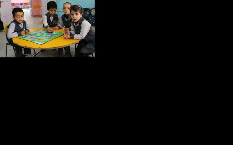 بالصور: بدء الدراسة في رياض الجمعية الإسلامية