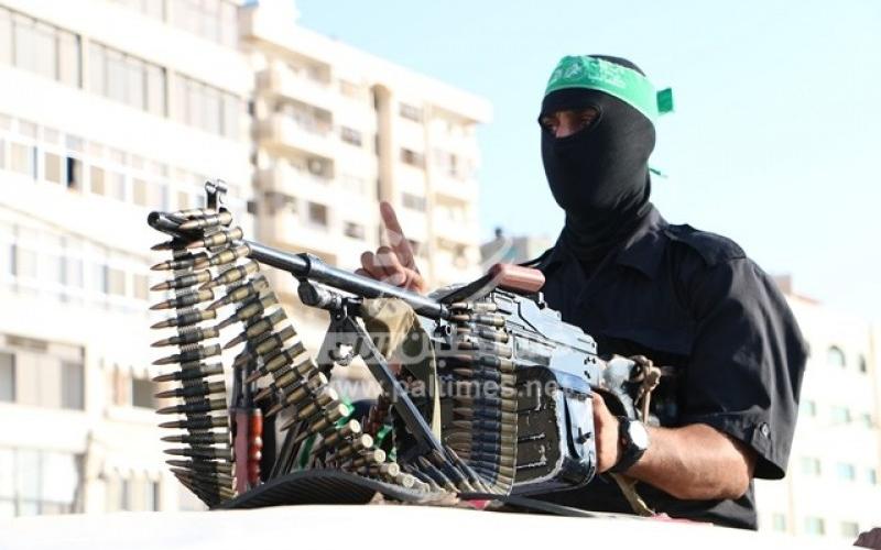 بالصور: القسام تفتتح نصباً تذكارياً بميناء غزة