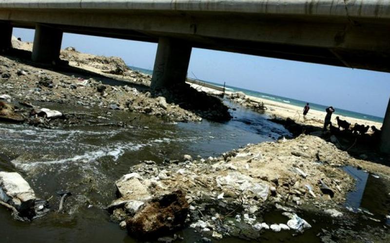 بالصور: تزايد تلوث بحر غزة في ظل فقدان الحلول