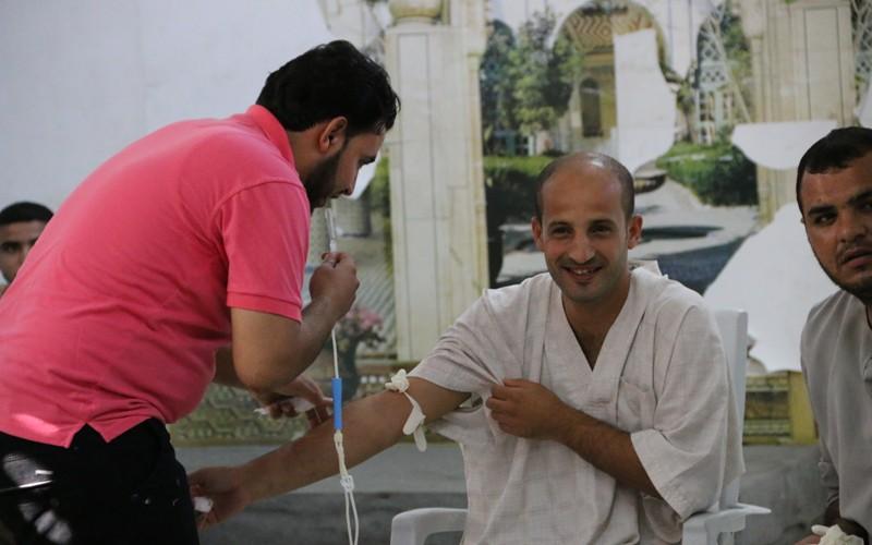 بالصور:خانيونس تتضامن مع  مخيم "عين الحلوة"