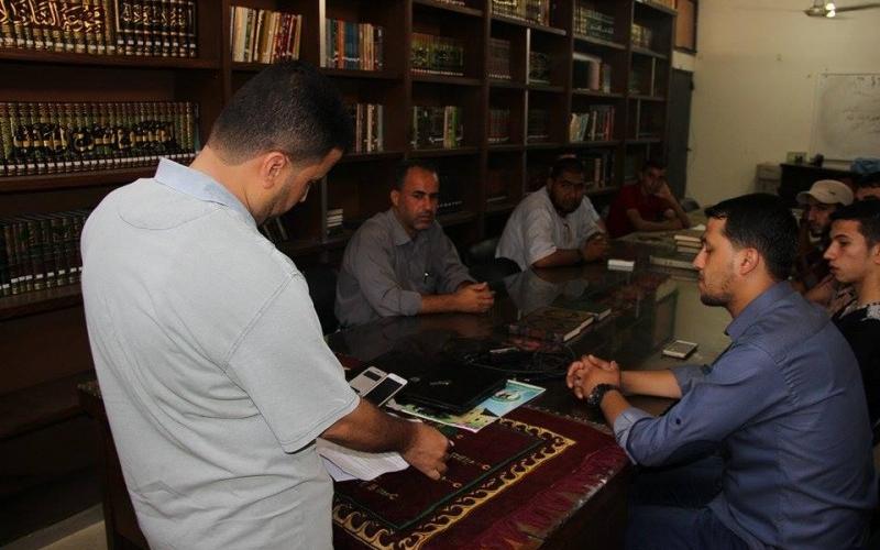 بالصور: حماس بدير البلح تختتم دورة في التحرير الصحفي