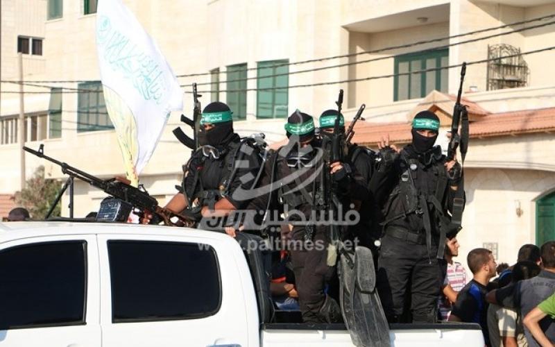 بالصور: القسام تفتتح نصباً تذكارياً بميناء غزة