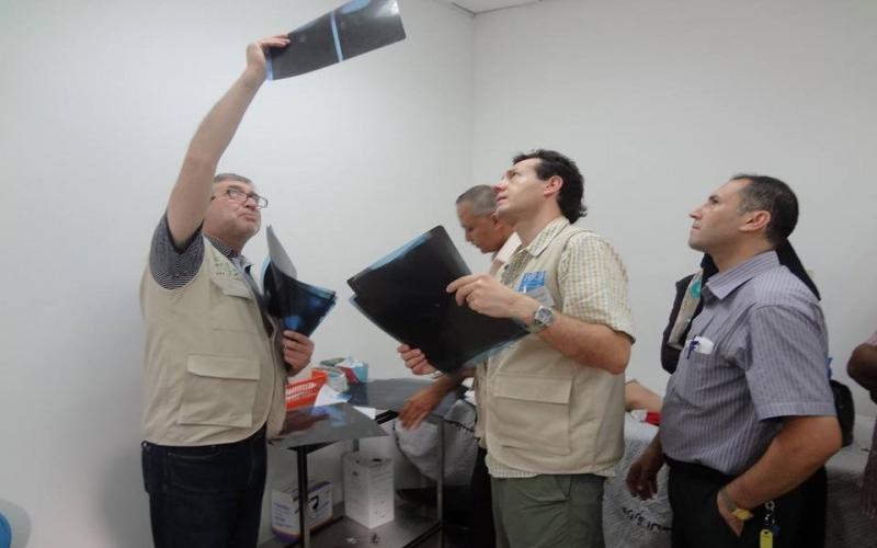 بالصور: غزة الأوروبي يستقبل وفدًا طبيًا تشيليًا