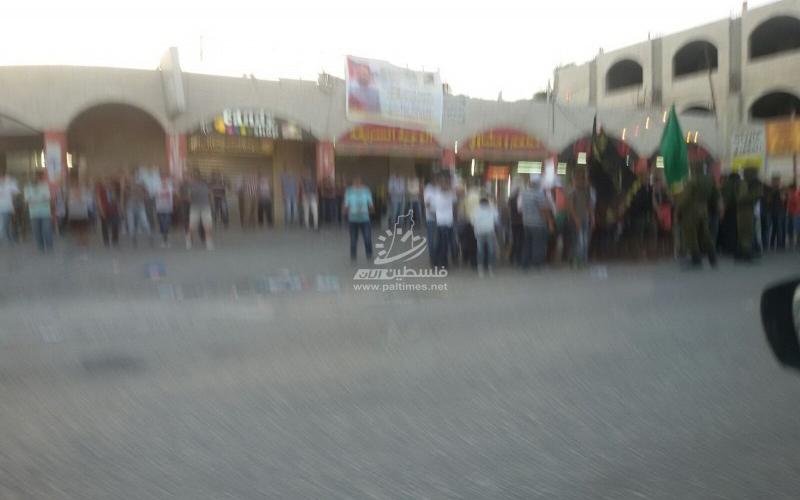 بالصور: الاحتلال يحاصر متضامنين مع الأسير علان في حوارة