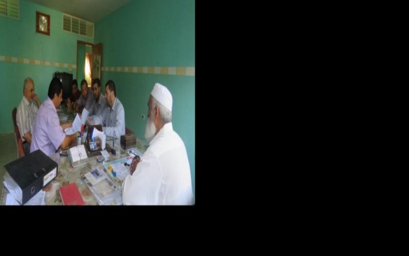 بالصور: حماس تزور المؤسسات المدنية في الزوايدة