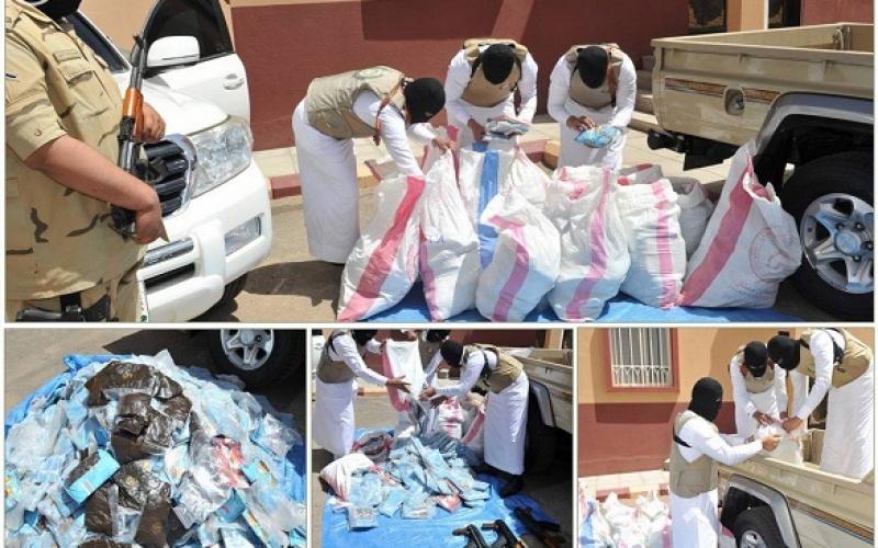 بالصور: حيل لا تخطر بالبال لمهربي المخدرات في السعودية