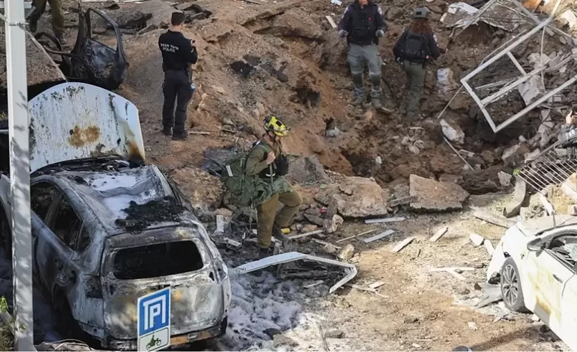 إصابات وحرائق وأضرار واسعة في قصف إيراني على "إسرائيل"