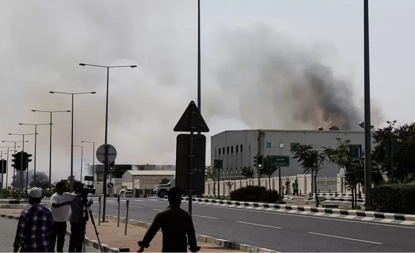 انفجارات قوية في سماء الدوحة وإصابات بهجمات إيرانية على الإمارات